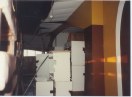 Stage at other end of bar