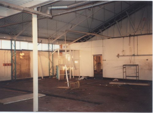 View from entrance to left hand side