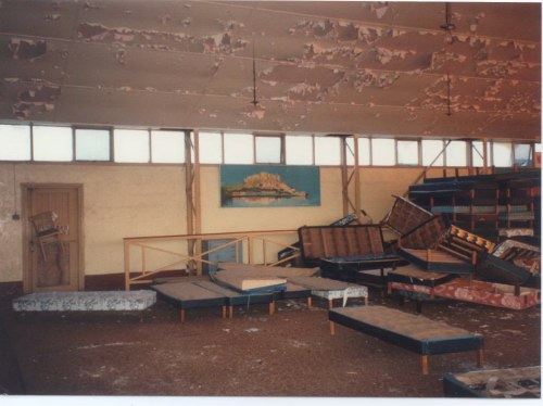 Left hand side of dining hall