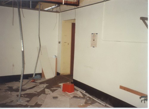 Bar cellar doorway