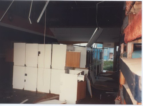 Looking across bar floor area