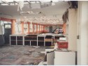 View from kitchen doorway towards store