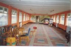 View from front of counter towards store