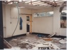Kitchen from entrance to hall