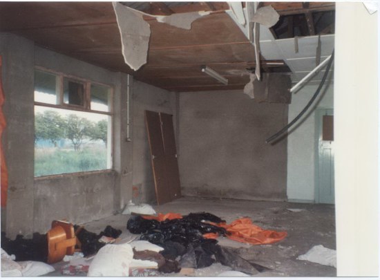 Left hand side of store room