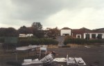 View to Kent Dining Hall from car park