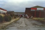 Indoor pool to the right with Holiday Fayre building to the left