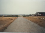 Another view of the coast road and Blue camp chalets