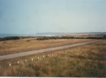 Another view from Blue camp showing the coast road