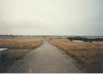Looking down the coast road from Blue to White camp