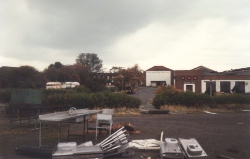 View to Kent Dining Hall from car park