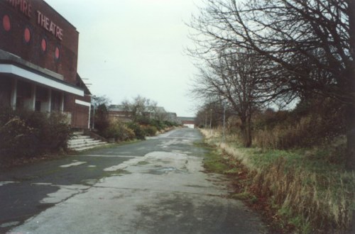 Another view looking back to the Kent Dining Hall