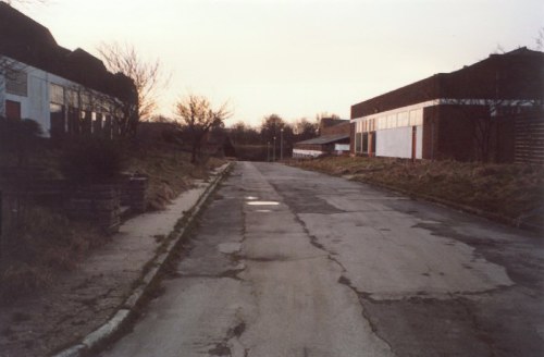 Holiday Fayre building to the left, Fun House to the right with the Empire Theatre behind