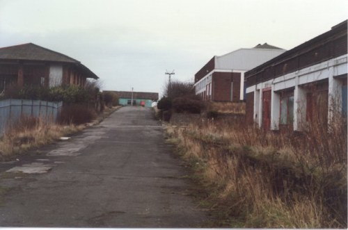 Empire Theatre to the right, chairlfit station to the left and Yellow Camp at the top of the hill