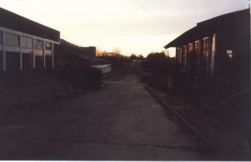 Fun House to the left, chairlift station to the right and the boating lake in the middle distance