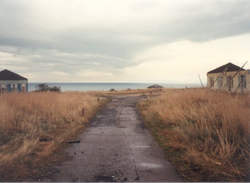 Road running between White camp where Puffin Billy would turn right