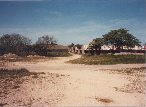 The middle road looking from near the staff chalet lines