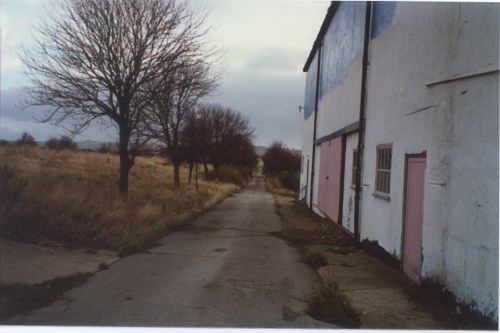 Middle road with the Gaiety on the right and the sports field on the left