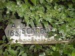 A road sign in 2000 still showing the way to Butlins