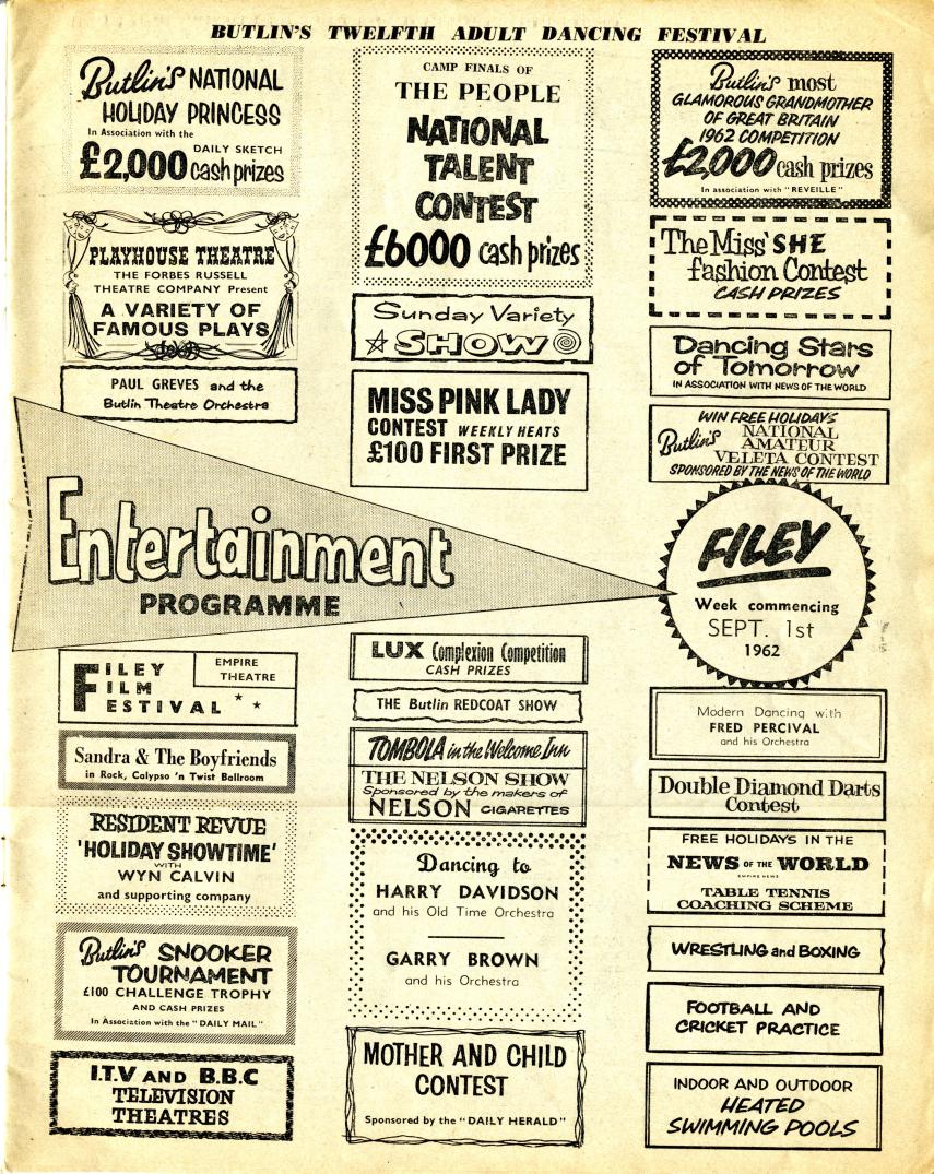 Entertainment Programme