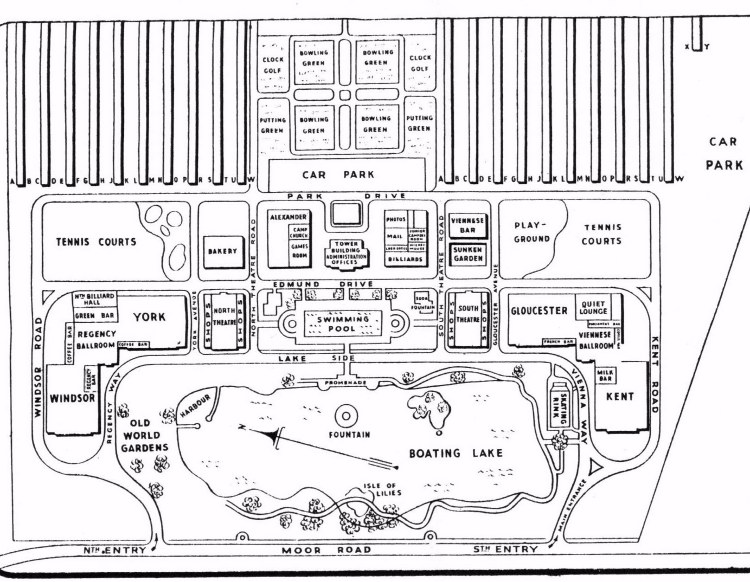 Filey Map from 1947