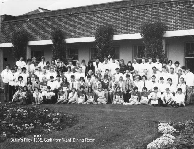 Kent Dining Room Staff Circa 1968