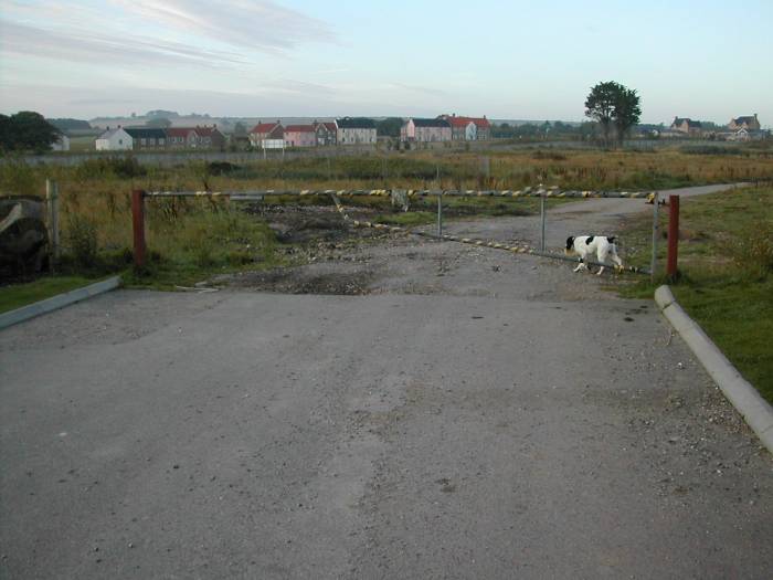 Remains of Filey Camp, September 2008