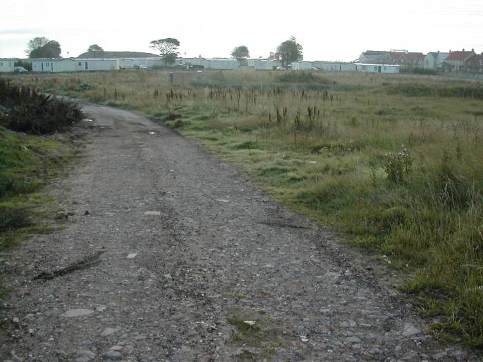 Remains of Filey Camp, September 2008