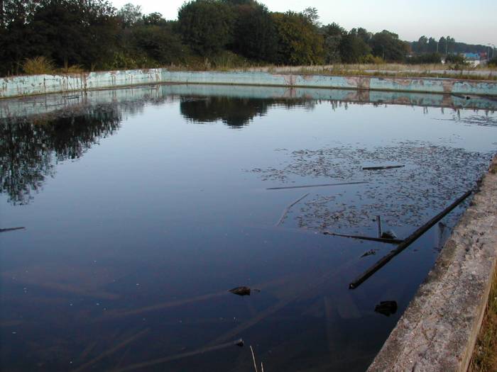 Remains of Filey Camp, September 2008