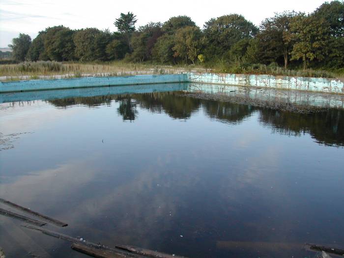 Remains of Filey Camp, September 2008