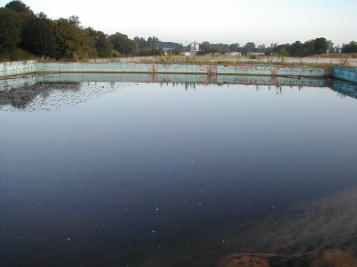 Remains of Filey Camp, September 2008