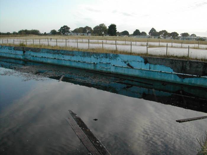 Remains of Filey Camp, September 2008