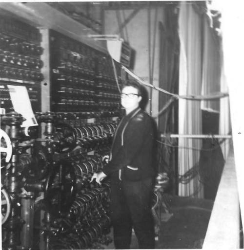 Gaiety Theatre switchboard 1964