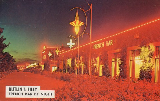 French Bar by Night