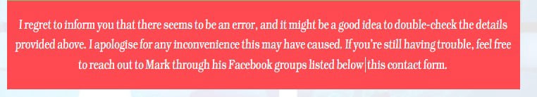 Contact page not working