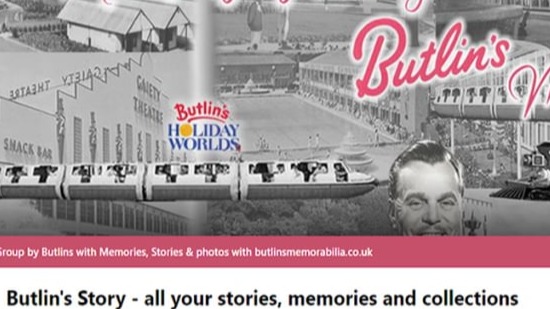 Sharing your Social Media group on Butlins Memories
