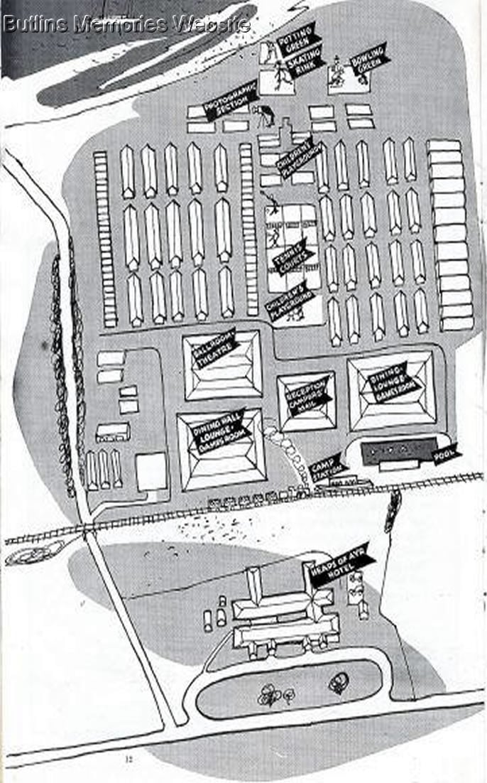 Butlins Ayr maps and guides