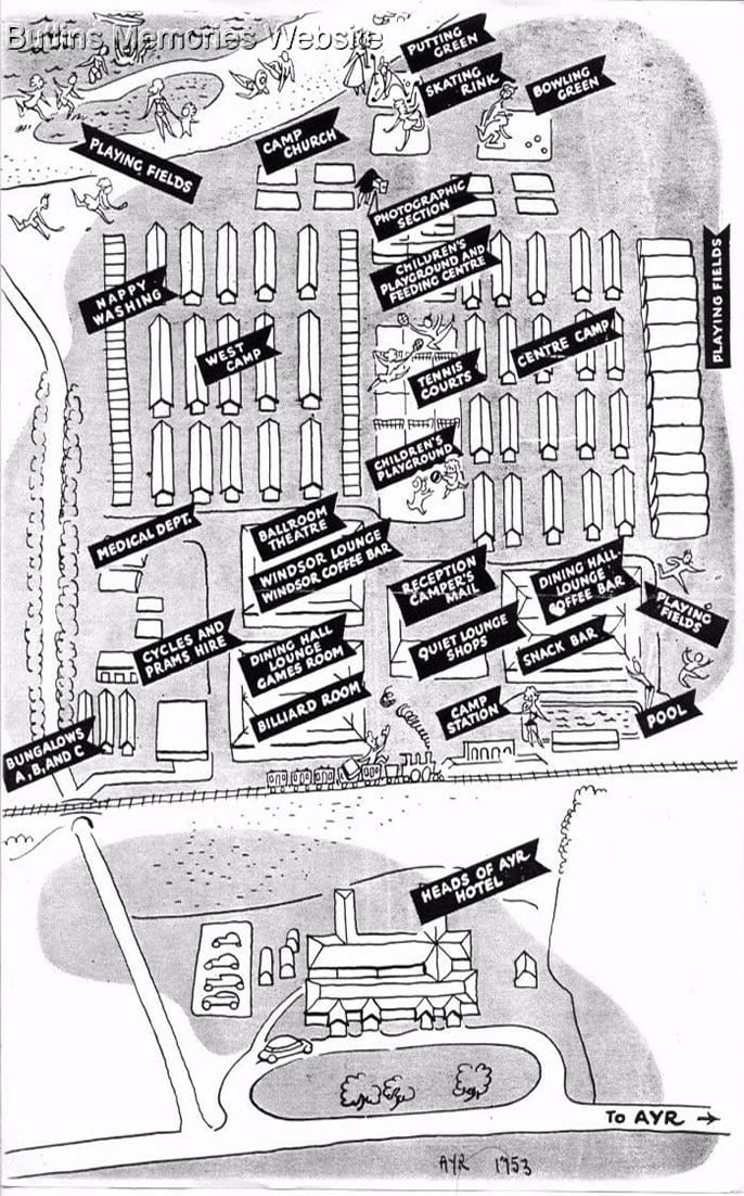 Butlins Ayr maps and guides