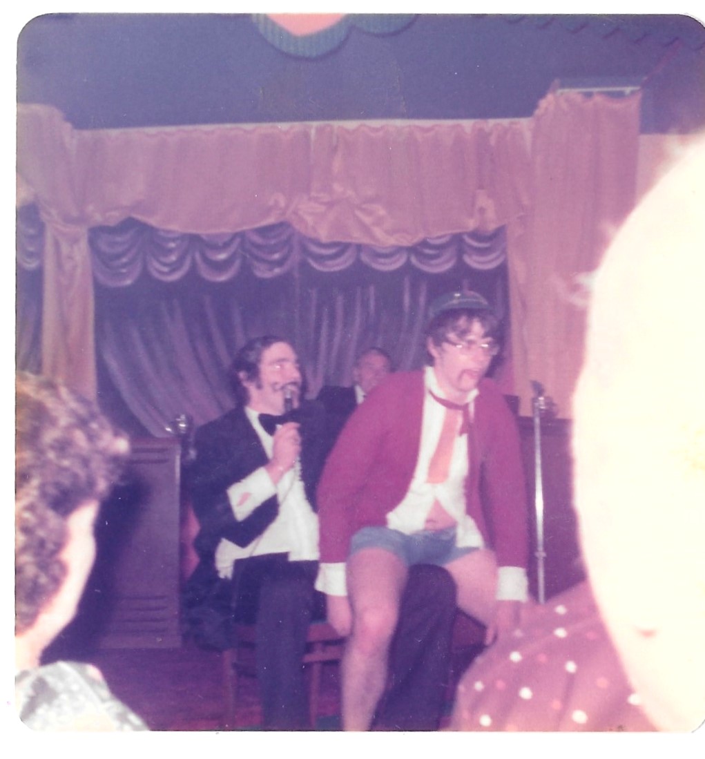 Chairman Dave Sheard & Simon The Dummy