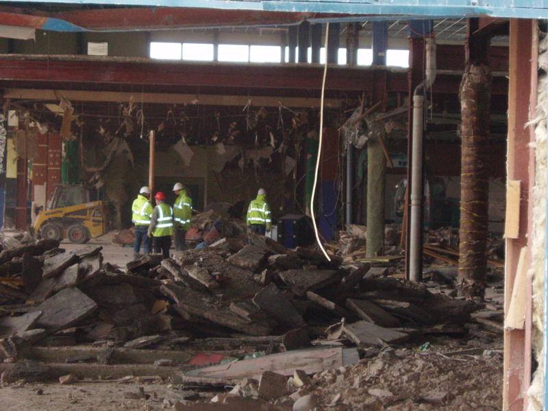 Minehead Beachcomber Demolition 2006