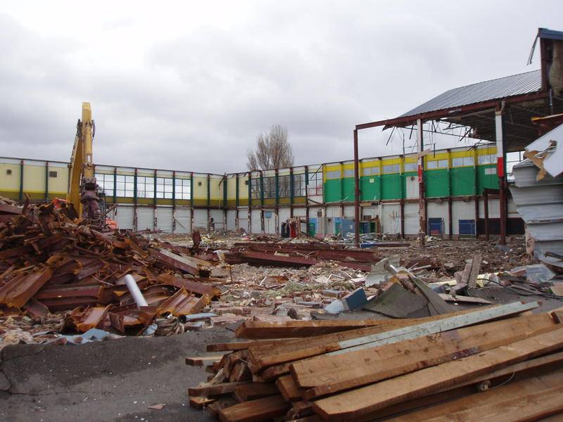 Minehead Beachcomber Demolition 2006