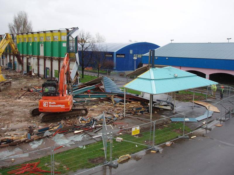 Minehead Beachcomber Demolition 2006