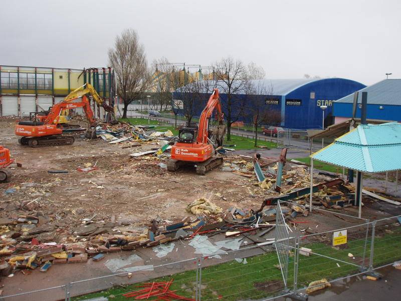 Minehead Beachcomber Demolition 2006