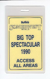 Big Top Ticket 1990