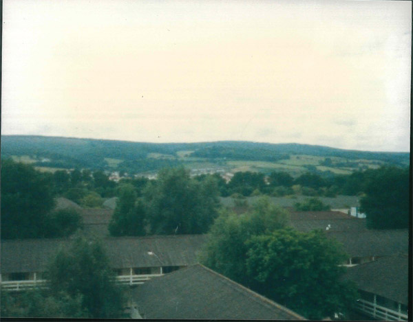 View from the chairlift