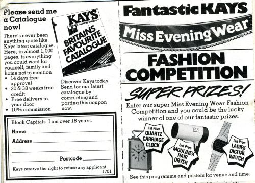 Kays Advert