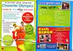 Pages 4 & 5 - Character Olympics & For The Grown-Ups