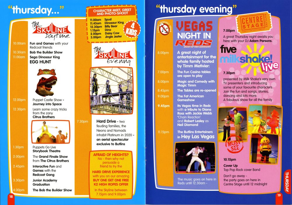 Pages 18 & 19 - Thursday Entertainment