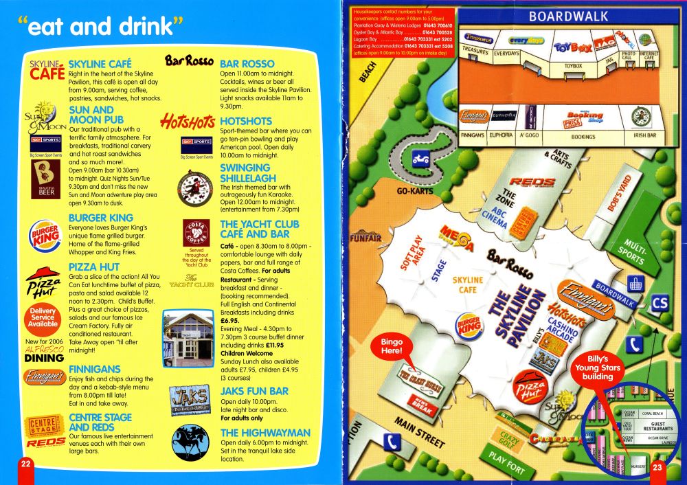 Pages 22 & 23 - Eat & Drink & Map