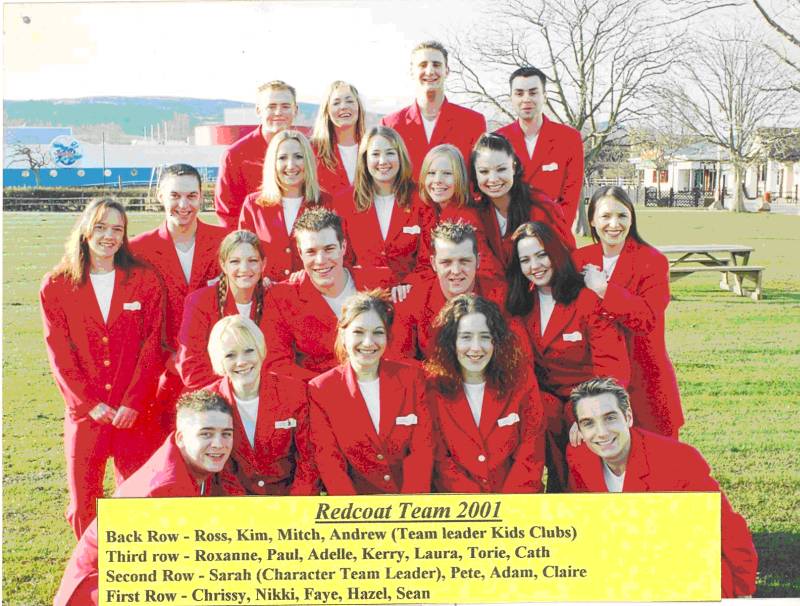 Redcoats Christmas 2001